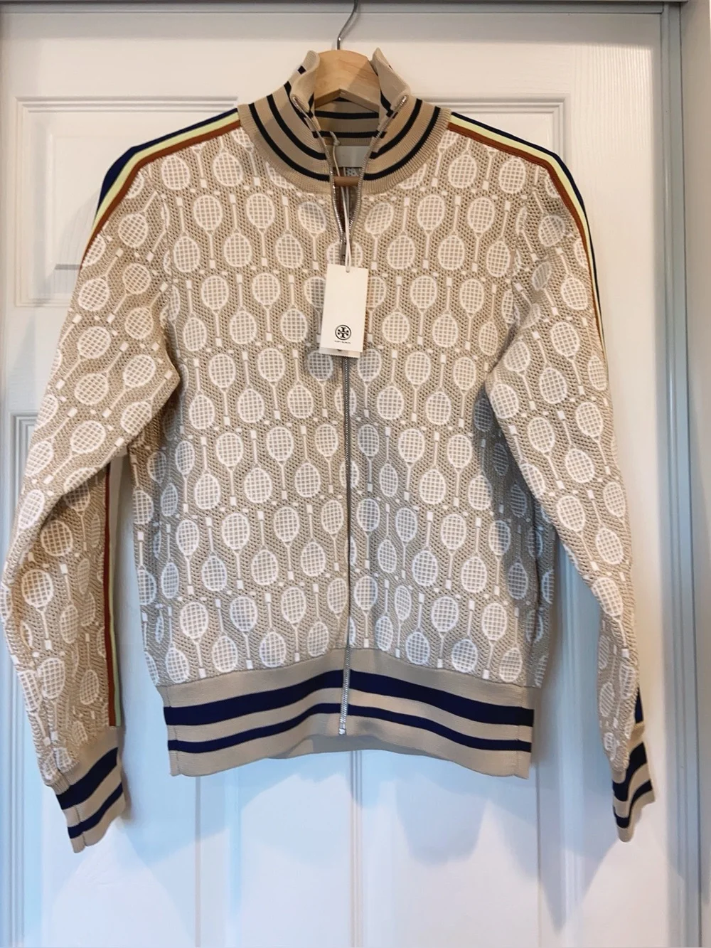 Tory Burch closure zipped